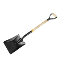 Tolsen scoop shovel 235x280 mm wooden handle, 102 cm handle (58002)