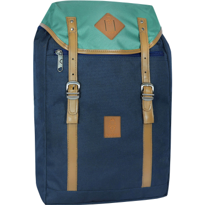 Рюкзак для ноутбука Bagland Successful 17L 225 Blue/green 0050466 (63751133)