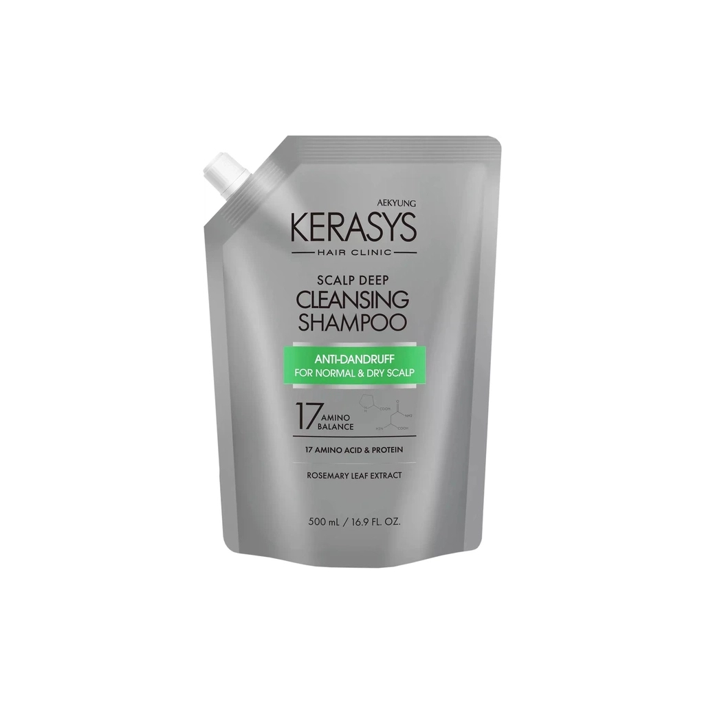 Кондиціонер для волосся KeraSys Scalp Deep Cleansing Shampoo Дой-пак 500 мл (8801046902134)