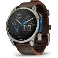 Смарт-годинник Garmin D2 Mach 2, 47mm, Saph, Bare Ti/Blk w/LthrBd, GPS (010-02904-31)