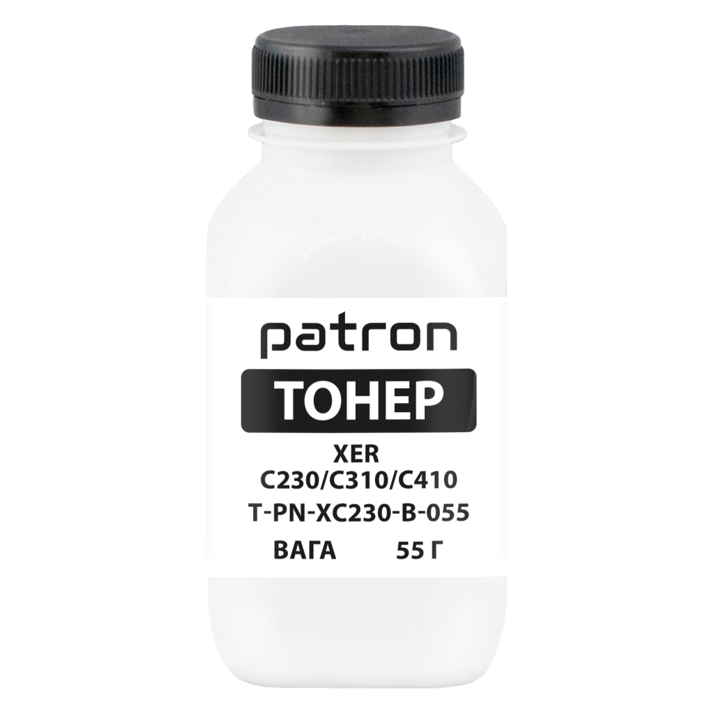 Тонер XER C230/C310/C410, 55 г, Black Patron (PN-XC230-B-055)