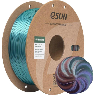 Пластик для 3D-принтера eSUN ePLA-Silk Mystic 1.75мм 1kg CopperPurpleGreen (EPLA-SILKMYSTIC-P175CPG1)