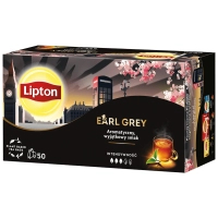Lipton Earl Gray tea 50 bags (8720608011803)