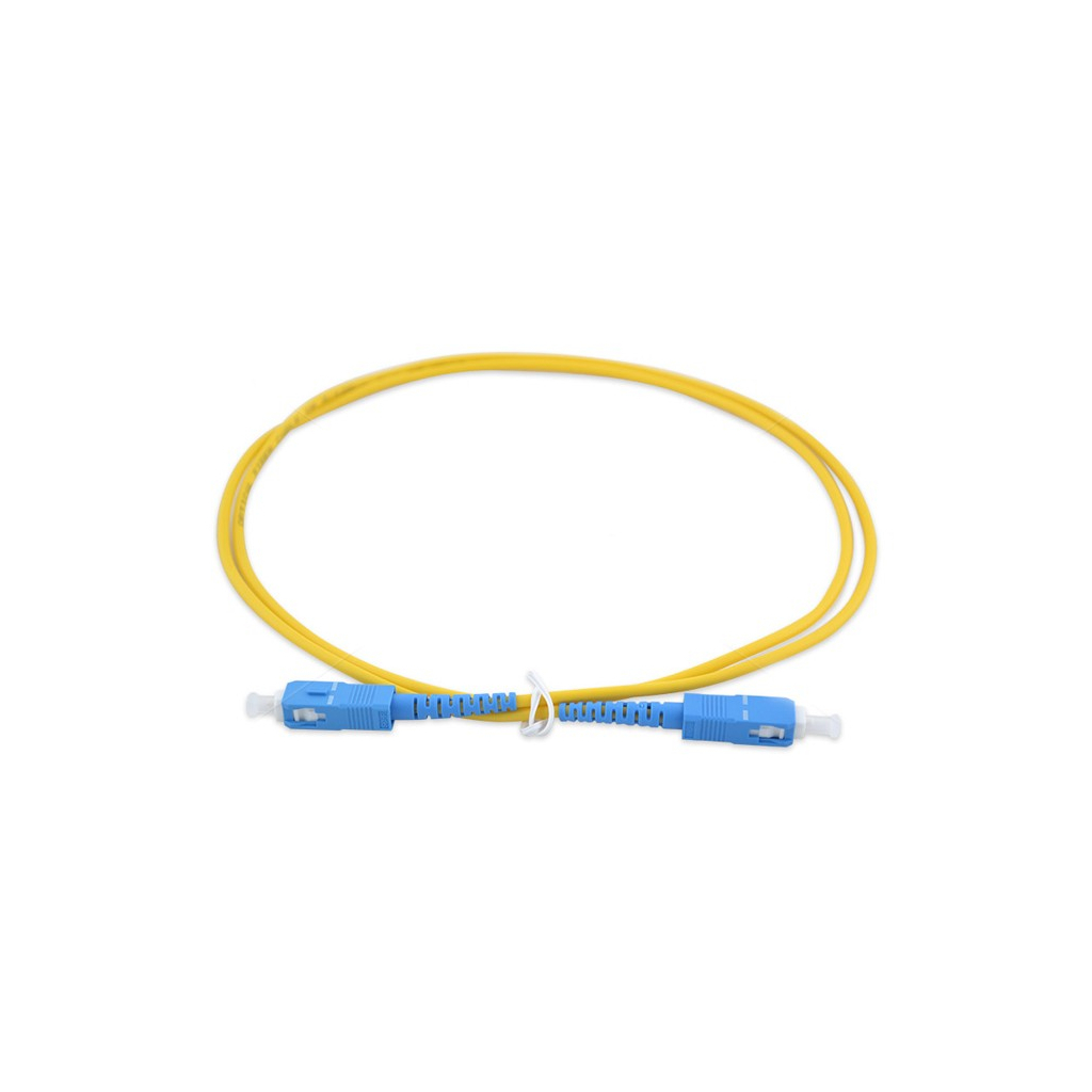 Оптичний патчкорд Eserver SC/UPC-SC/UPC SingleMode Simplex 2m (ES-SC-SC/UPC-2-SM-S) Оптичний патчкорд Eserver SC/UPC-SC/UPC SingleMode Simplex 2m (ES-SC-SC/UPC-2-SM-S)