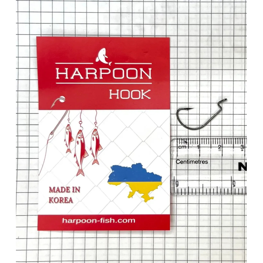 Гачок Harpoon OFFSET No.4 5шт (7407000008211)