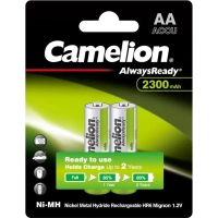 Акумулятор Camelion AА 2300mAh Ni-MH Always Ready HR6 BP2 (NH-AA2300АRBP2)