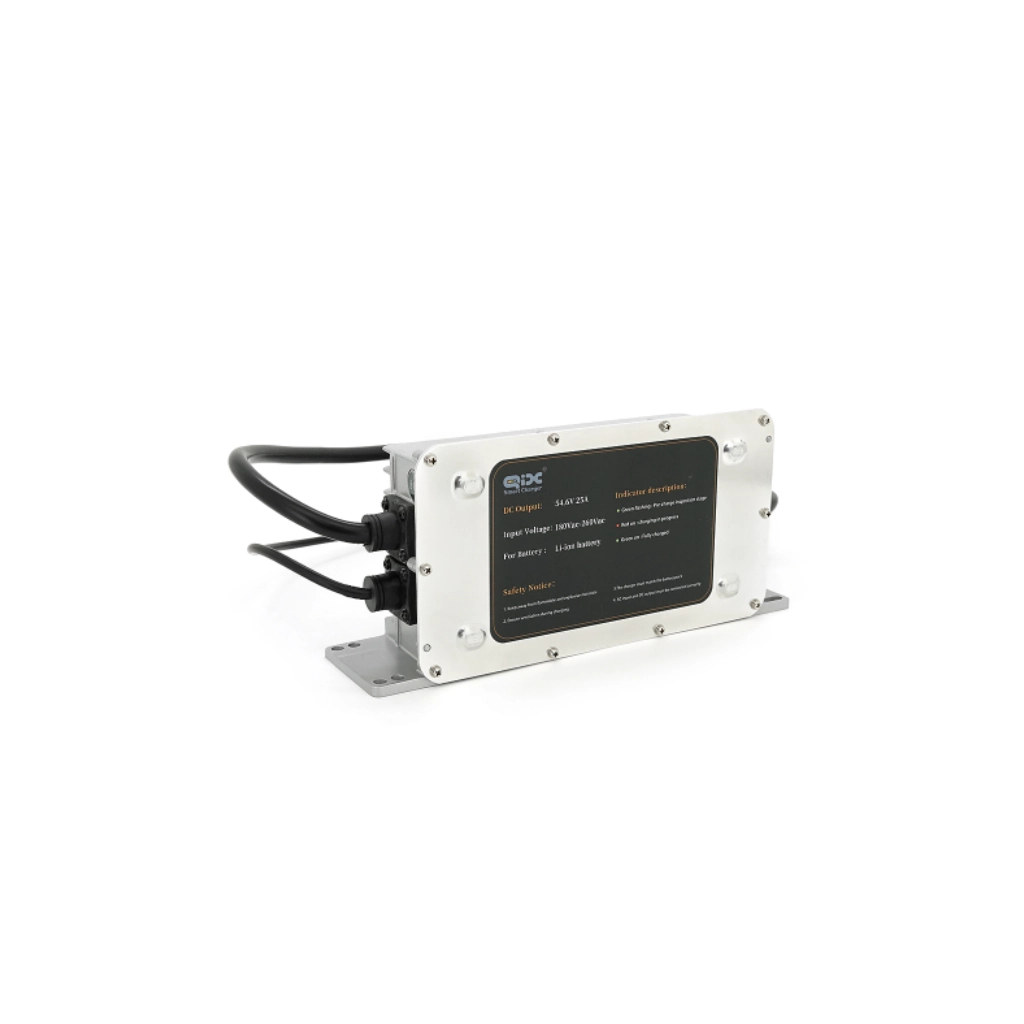 Мережевий зарядний пристрій для АКБ Voltronic LiFePO4 48V(54.6V), 13S, 25A, 3kg (QX1200-546)
