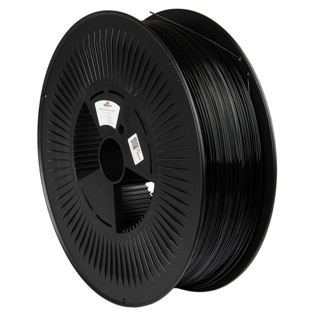 Пластик для 3D-принтера Spectrum PET-G Premium 1.75mm 4.5kg Black, Deep RAL 9017 (80628)