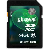Карта пам'яті Kingston 64Gb SDXC class 10 (SDX10V/64GB)
