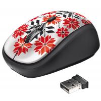 Мишка Trust Yvi Wireless Mouse - Ukrainian style - snow (20285)