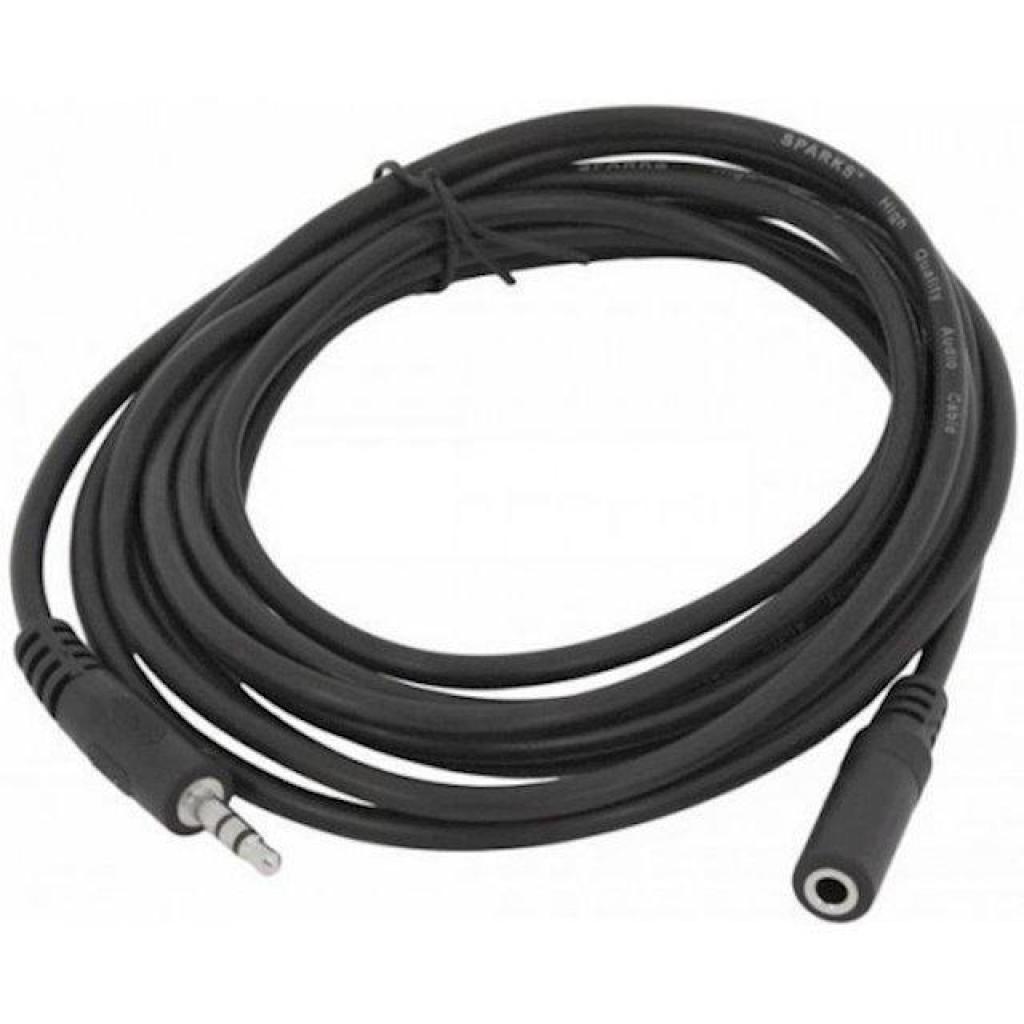 Кабель мультимедійний 3.5mm M to 3.5mm F 1.8m Atcom (16847)