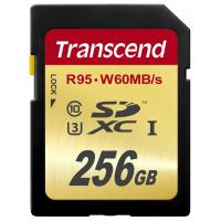 Карта пам'яті Transcend 256Gb SDXC Class10 UHS-I U3 (TS256GSDU3)