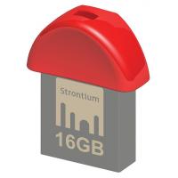 USB флеш накопичувач Strontium Flash 16GB NANO Red USB 3.0 (SR16GRDNANOZ)