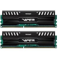 Модуль пам'яті для комп'ютера DDR3 8GB (2x4GB) 1600 MHz Viper3 Series Black Mamba Patriot (PV38G160C0K)