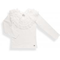 Кофта дитяча Breeze з шифоновими рюшами (9270-152G-cream)