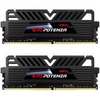 Модуль пам'яті для комп'ютера DDR4 16GB (2x8GB) 2400 MHz POTENZA Black Geil (GAPB416GB2400C16DC)