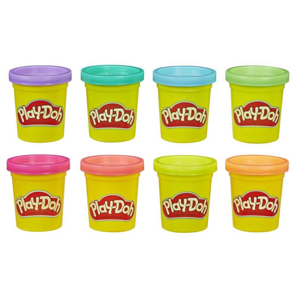 Набір для творчості Hasbro Play Doh 8 кольорів Неон (E5063) Набір для творчості Hasbro Play Doh 8 кольорів Неон (E5063)