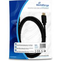 Кабель мультимедійний HDMI to HDMI 1.5m Mediarange (MRCS139)