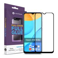 Скло захисне MakeFuture Oppo A15/A15s Full Cover Full Glue (MGF-OPA15/A15S)