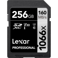 Карта пам'яті Lexar 256GB SDXC class 10 UHS-II V30 U3 1066x White (LSD1066256G-BNNNG)