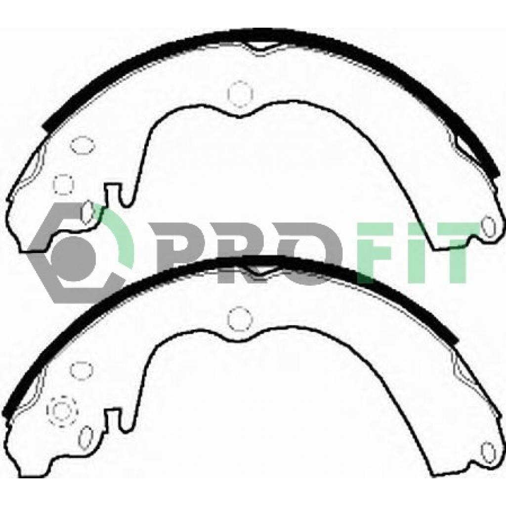 Гальмівні колодки Profit 5001-0339 Гальмівні колодки Profit 5001-0339