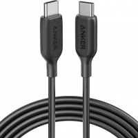 Дата кабель USB-C to USB-C 1.8m Powerline III Black Anker (A8853H11)