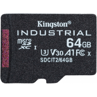 Карта пам'яті Kingston 64GB microSDXC class 10 UHS-I V30 A1 (SDCIT2/64GBSP)