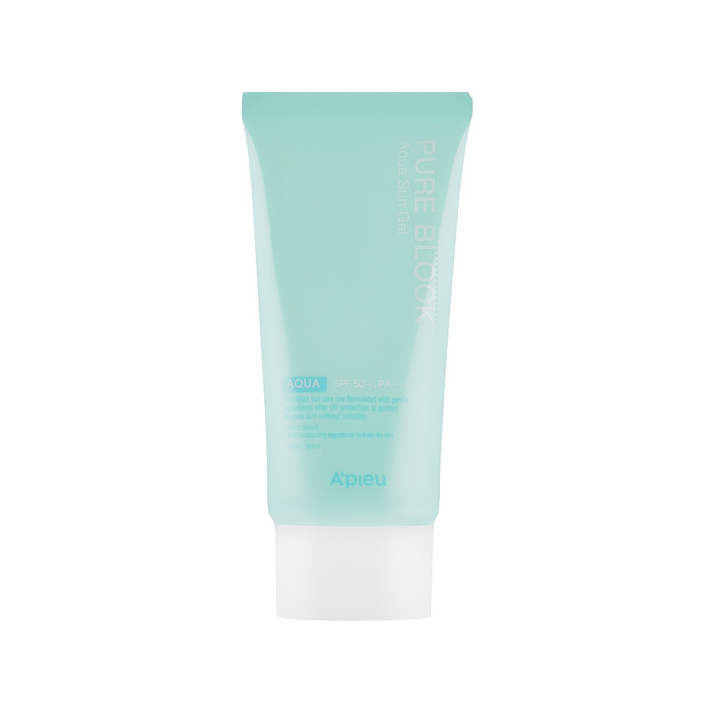Засіб від засмаги A'pieu Pure Block Aqua Sun Gel SPF50+/Pa+++ 50 мл (8809581450646)