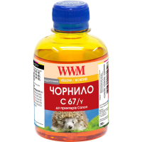 Чорнило WWM Canon IPF-107 200г Yellow IPF-107Y (C67/Y)