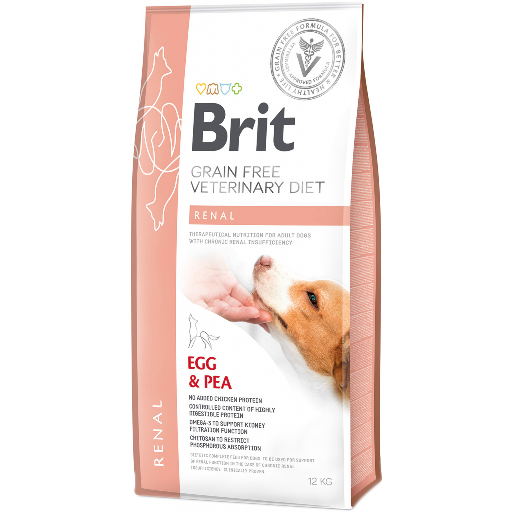 Сухий корм для собак Brit GF VetDiets Dog Renal 12 кг (8595602528189) Сухий корм для собак Brit GF VetDiets Dog Renal 12 кг (8595602528189)