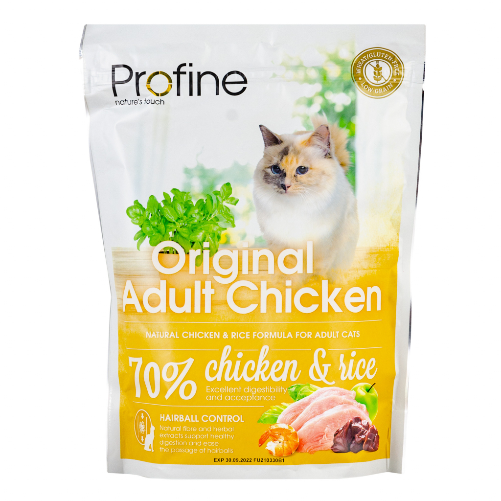 Сухий корм для кішок Profine Cat Original Adult з куркою і рисом 300 г (8595602517695)