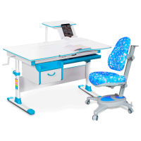 Парта з кріслом Evo-kids Evo-40 BL + Y-110 ABK