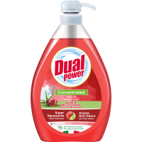 Manual dishwashing liquid Dual Power concentrated Aloe and pomegranate 1 l (8054633830710)