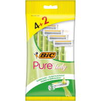 Razor Bic Pure 3 Lady 4+2 pcs. (3086126727370)