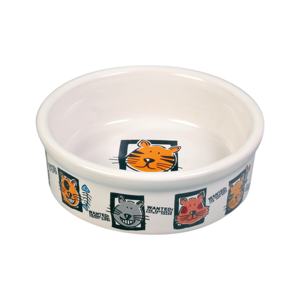 Посуд для котів Trixie Миска керамічна 200 мл/12 см (в асортименті) (4011905400815) Посуд для котів Trixie Миска керамічна 200 мл/12 см (в асортименті) (4011905400815)