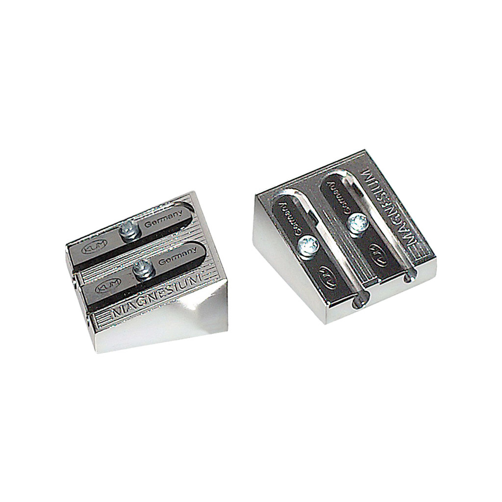 Точилка Kum металева подвійна клиноподібна, без контейнера (410)