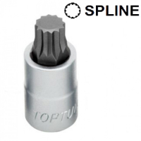End head Toptul SPLINE M14 L55mm 1/2" (BCHA1614)