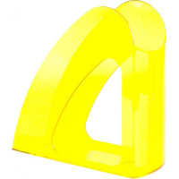 Paper tray Economix vertical Rainbow, lemon plastic (E31904-25)