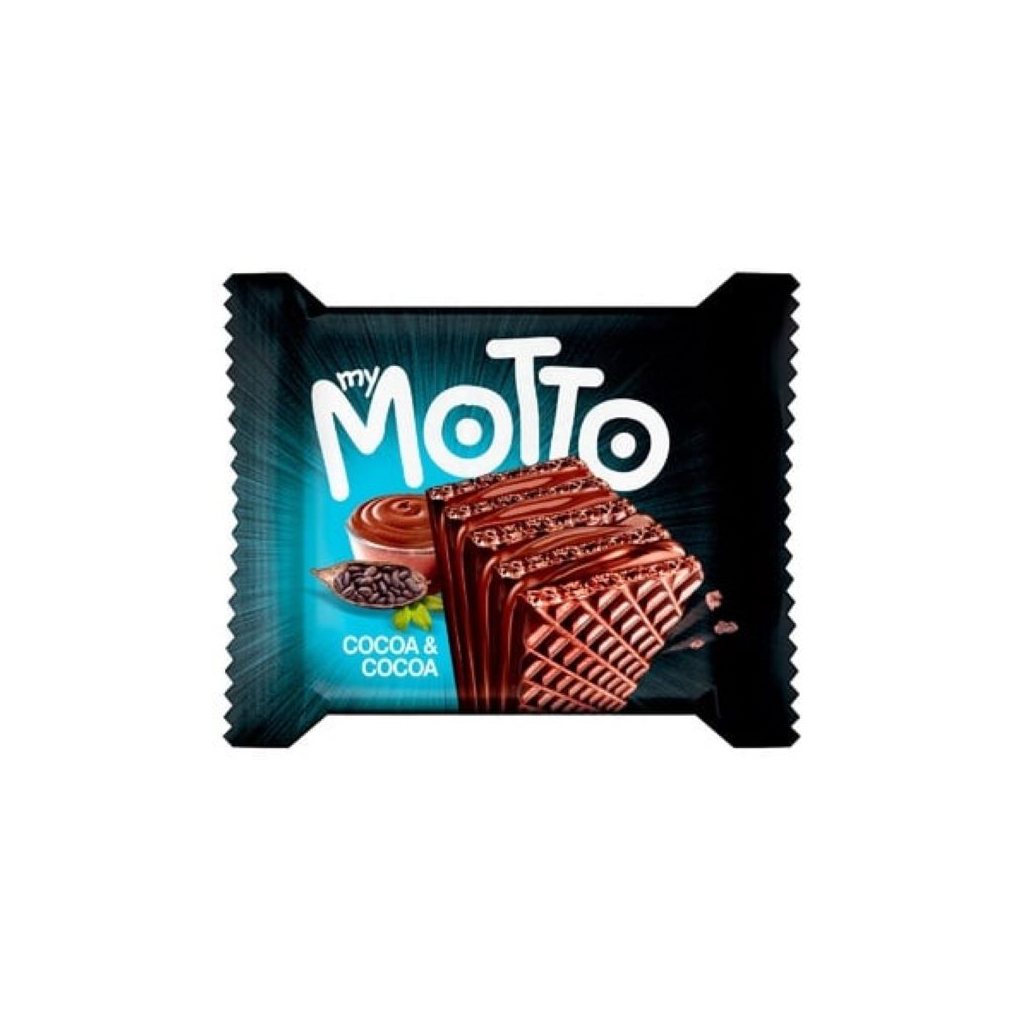 Вафлі MyMotto Подвійне какао 34 г (3800205871705)