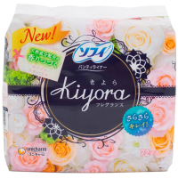Daily pads Sofy Kiyora Happy Floral 72 pcs. (4903111330997)