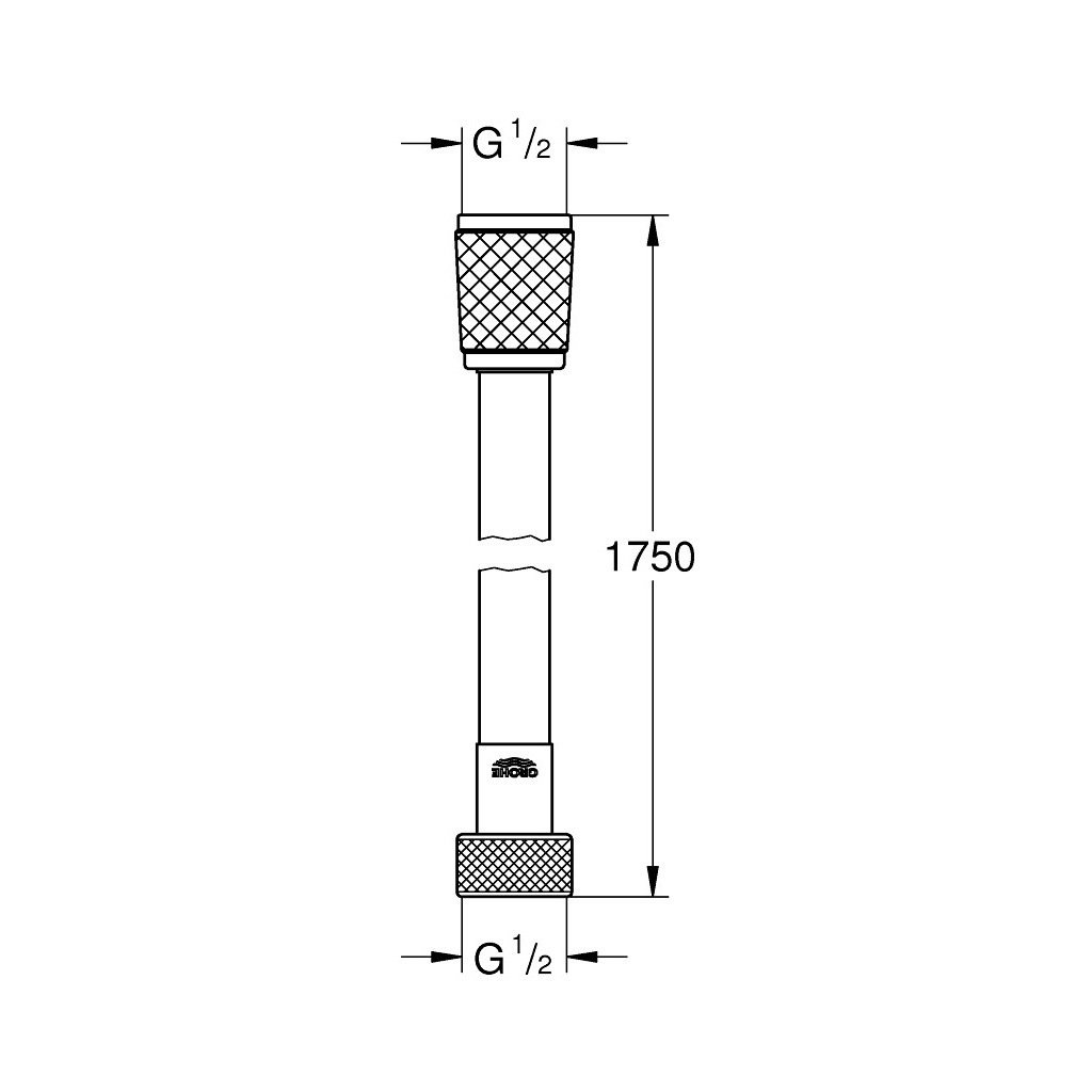 Шланг для душа Grohe 45992001 (CV030558)