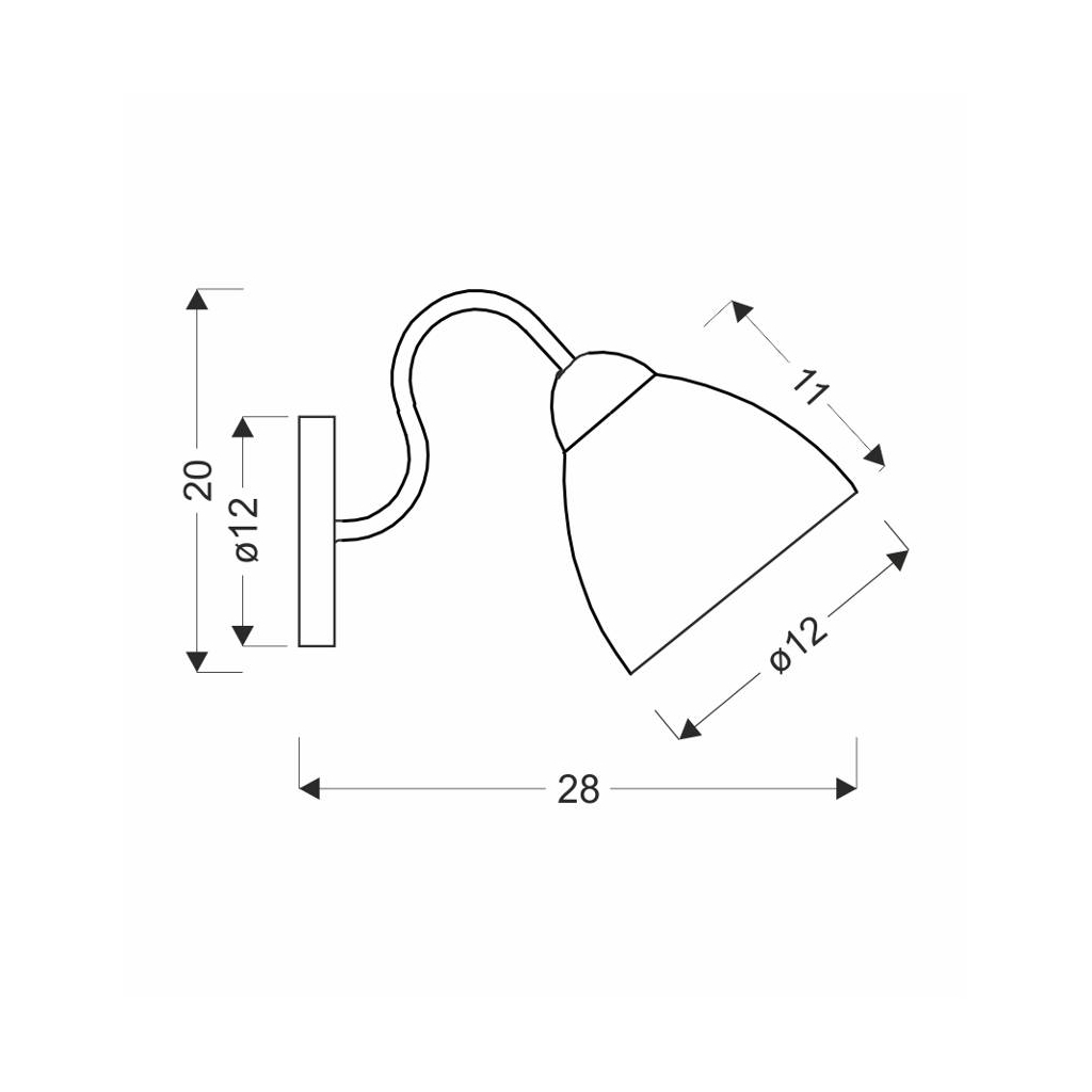 Бра Candellux 21-00866 Unica (21-00866)