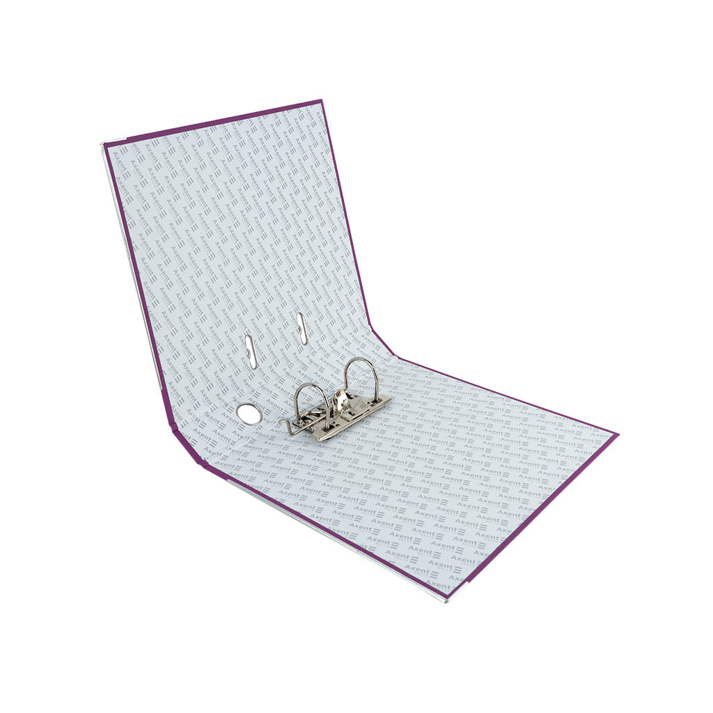 Папка - реєстратор Axent А4+ одностороння 5 cм Бузкова (D1713-26C) Папка - реєстратор Axent А4+ одностороння 5 cм Бузкова (D1713-26C)