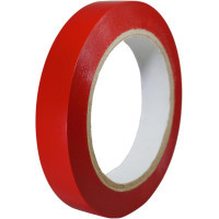 Ізоляційна стрічка XILIN 0.13мм*18мм*15м Red, temp0+80°С, 600V, 10 шт. (0,13мм*18мм*15м-R)