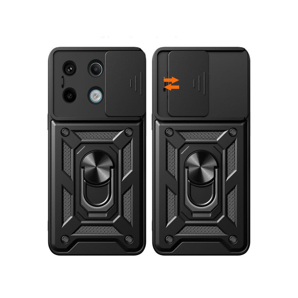 Чохол до мобільного телефона BeCover Military Xiaomi Redmi Note 13 Pro 5G Black (710693) Чохол до мобільного телефона BeCover Military Xiaomi Redmi Note 13 Pro 5G Black (710693)