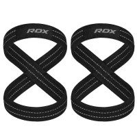Hand straps RDX Gym Lifting 8 Figure Straps Gray S (WAC-W8G-S)