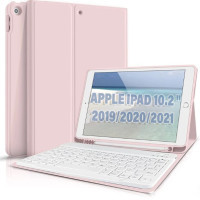 Чохол до планшета BeCover Keyboard Apple iPad 10.2 2019/2020/2021 Pink (711137)