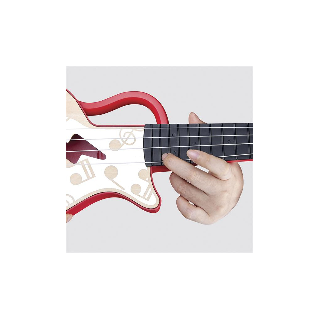 Музична іграшка Hape гітара червона (E0624)