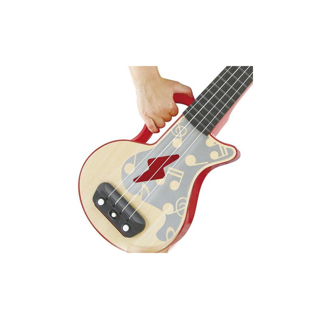 Музична іграшка Hape гітара червона (E0624)