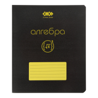 ZiBi subject notebook BLACK 48 sheets cell, algebra (ZB.1700-07)
